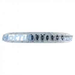 D1 Spas TSC-24 Control Panel Overlay (7 Button, 3 Pump + LFX)